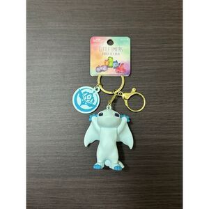 Little Embers Dragon Figural Keychain - Blue